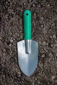 Garden Shovel Scoop On The Soil Top View Close Up Stock Photo Affiliate Scoop Soil Garden Shovel Ad Gardening Shovel Soil Garden