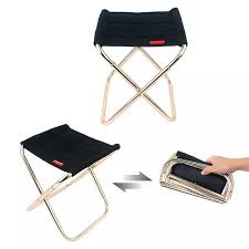 Portable Folding Chair Seat Aluminum Alloy Outdoor Fishing Camping Picnic Beach Foldable Chairs Wxv Sale