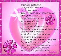 Un Ami Virtuel Amis Virtuels Amitie Virtuelle Amitie