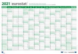 Euro 2020 final tournament schedule has been postponed to year 2021. Eurostat Calendar 2021 Wall Format Products Catalogues Eurostat