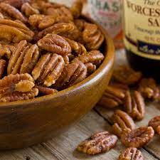 Recipe Savory Spiced Pecans Recipe Pecan Recipes Spiced Pecans Nut Recipes