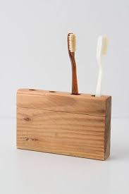 Bathroom House Home Anthropologie Com Porte Brosse A Dent Accessoires Salle De Bain Bloc De Bois