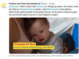 Fdp Post Mit Down Syndrom Kind Heftig Kritisiert Csu Auch Fur Kostenubernahme Politik