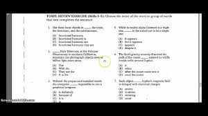 Upgrade and get a lot more done! Contoh Soal Toefl Exercise 1 8 Longman Youtube