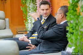 He is now 49 years old years old. H E Olexander Nechytaylo Ambassador Of Ukraine To Malaysia Made A Call On Yab Dr Ahmad Samsuri Bin Mokhtar Chief Minister Of Terengganu Embassy Of Ukraine In Malaysia