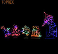 Wholesale Rope Light Train PVC Material, LED 3D Effect ...