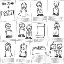 The original format for whitepages was a p. Queen Esther Bible Story Coloring Pages And Posters Craft Activity