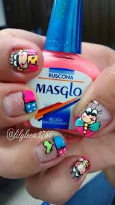 ¿estás rebuscando una uñas decoradas con dibujos animados para adquirir o obsequiar? Disenos De Unas Con Figuras Animadas Diseno De Unas
