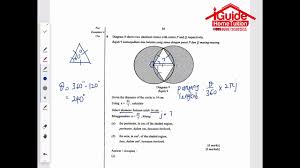 Kertas soalan percubaan spm mrsm (maktab rendah sains mara). Tutorial Soalan Matematik Percubaan Spm 2017 Iguide Home Tuition