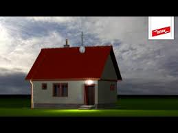 The lightning rod is a science structure that attracts lightning strikes. Instalacja Odgromowa Piorunochron W Domu Jednorodzinnym