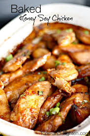 Healthy Baked Honey Soy Chicken Recipe Recipes Healthy Recipes Honey Soy Chicken