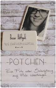 Potchen Schriftzug Holz Holz Bedrucken Geschenke
