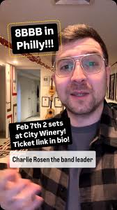 PHILLY WERE COMING FEB 7th to @citywineryphil !! 2 sets of VGM big band  magic!! Ticket link in bio! See you there somebody bring me a cheesesteak!! 