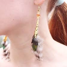 (scroll to the end of this post for a printable version of these feather earrings diy). Diy Feather Earrings Craftgawker