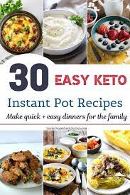30 Easy Keto Instant Pot Recipes For The Family Keto Ketorecipes Instantpot Ketoinstantpot Ketoip Low Carb Instant Pot Recipes Instant Pot Recipes Recipes