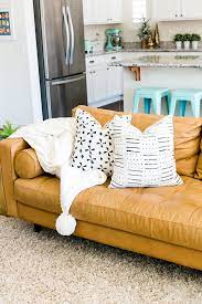 Soft velvet gives the design a luxe look and feel, and the cushions are filled with foam and supported by. Why The Sven Sofa Is Perfect For Living In Your Living Room One Lovely Life