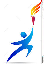 Download clker's olympic torch and rings clipart clip art and related images now. Olympic Torch Illustration 25462950 Megapixl