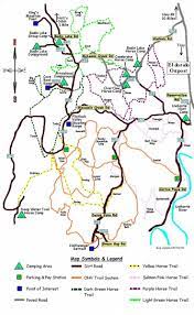 Uwharrie National Forest Trail Map Ohv