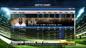 Madden 12 How To Set Up The Saints Depth Chart