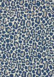 African Leopard Navy Af72981 Collection Manor From Anna French African Leopard Anna French Leopard Print Fabric