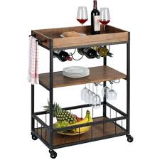 Kuchenwagen Rustico Wenko 54125100 Masse B X H X T 80 X 89 5 X 40 Cm Servierwagen Kuchenwagen Haus Kuchen