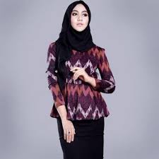 Model Baju Batik Modern Yang Trendi Dan 20 Model Baju Muslim Batik Modern Remaja Update Remaja Update Blus Baju Muslim Gaya Busana