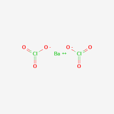 It burns with a green flame and is an oxidizer; Barium Chlorate Ba Clo3 2 Pubchem