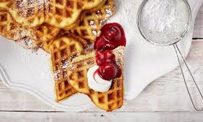 Creme Fraiche Waffeln Rezept Waffeln Waffeln Rezept Schnelle Waffeln