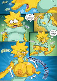 Marge Simpson Breast Expansion Comics