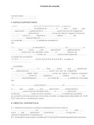 • stare de incapacitate de plata sau declansarea procedurii de lichidare inainte de inceperea executarii contractului; Model Contract De Comodat 2020