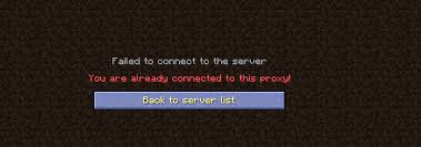 Download minecraft_server.1.17.1.jar and run it with the following command: Solution To You Are Already Connected To This Proxy Battleasya