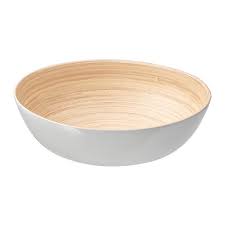 Ikea Rundlig Serving Bowl White Bamboo Ikea Bowl Bamboo