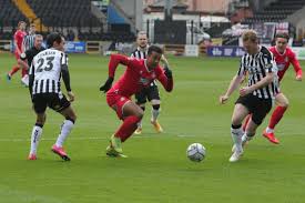 The soccer teams wrexham and notts county played 6 games up to today. Notts County 1 Wrexham Afc 0 The Leader