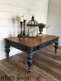 Farmhouse Coffee Table By Uturn Design Couchtisch Bemalen Couchtisch Holz Rustikale Couchtische