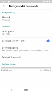 One of the advantages of premium subscription is that you get to download videos for offline viewing right there on youtube itself. How To Disable Background Playback On Youtube Premium Android Central