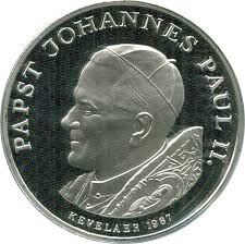 1 the medal is given irregularly by the senat der freien und hansestadt hamburg  de  to artists who contributed to musical life in hamburg, especially devoted to. Token Ioannes Paulus Ii Mater Dei Memento Mei Federal Republic Of Germany Numista