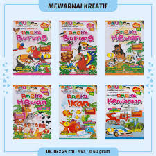 Apalagi kalau gambar mewarnai nya sudah siap. Uku Anak Cerita Anak Buku Anak Tk Paud Dongeng Binatang Lengkap Dan Murah Warna Aneka Hewan Srb Jy Shopee Indonesia