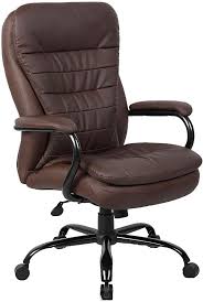 A bariatric wheelchair is often referred to as a heavy duty wheelchair or extra wide wheelchair with extra weight capacity, reinforced cross braces, and various other design features to ensure that there is reliable durability to handle the. Amazon Com Boss Office Products Heavy Duty Double Plush Leatherplus Chair With 350lbs Weight Capacity In Bomber Brown Executive Chair Chair High Back Chairs