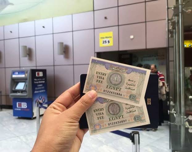 Egyptian passport and visa