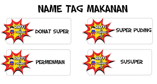 88 gambar name tag buat anak tk paling keren gambar pixabay. Cerita Cha Ultah Raffi Ke 4 Diy Superman Birthday Party