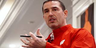 Wisconsin coach, ex-OSU player Luke Fickell speaks at Columbus event