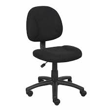 Explore staples connect at a local staples store or. Nicer Furniture Occ Fabric Deluxe Posture Task Chair Black Computer De Staples Ca