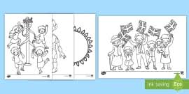 Happy birthday smile kids illustration. Ve Day 75th Anniversary Colouring Sheets Ve Day Resources