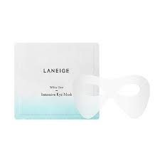 Ini harga asli dari koreanya, so kalo kamu belinya di online shop indonesia, dengan harga dibawah 300rb aja, itu udah ga masuk akal! Laneige White Dew Intensive Eye Mask Ingredients And Reviews