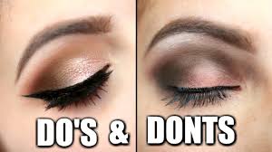 When to throw out eyeshadow? Eyeshadow Do S And Don Ts Youtube