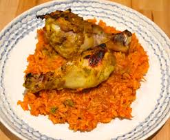 Spice Madam Nigerian Roasted Chicken And Rice Jollof Recipe Roast Chicken And Rice Roasted Chicken Spice Madam