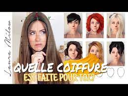 Coupe de cheveux, coiffure visage rectangle. Quelle Coupe De Cheveux Est Faite Pour Ton Visage Laura Milow Youtube