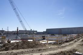 771 w round grove rd, suite number: Construction Ongoing For Hebron High School S Multi Purpose Facility Indoor Athletic Center