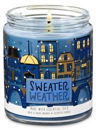 Sweater Weather Single Wick Candle Bath And Body Works Bath And Body Works Candles Candle Decor