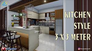 Sehingga dapat menghasilkan gaya dekorasi rumah yang luwes tidak terlalu berlebihan tetapi mempunyai banyak manfaat maksimal, termasuk manfaat untuk kesehatan. Design Dapur Minimalis 3 X 3 Meter Youtube